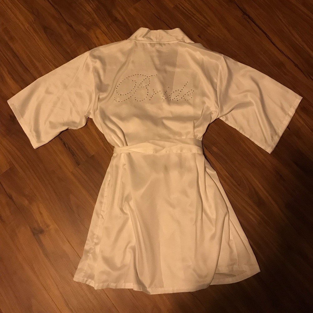 Rhinestone Bride Robe
